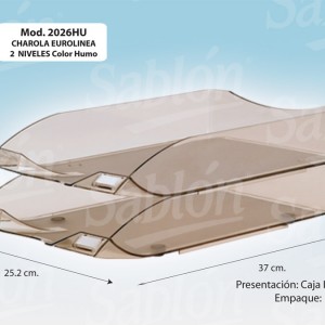 FC charola eurolinea 2 niveles FC charola eurolinea 2 niveles