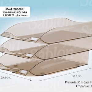 FC charola eurolinea 3 niveles FC charola eurolinea 3 niveles