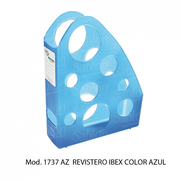 Revistero IBEX – Color Azul – Mod 1737 AZ – Sablon Revistero IBEX - Color Azul - Mod 1737 AZ - Sablon