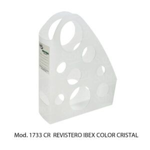 Revistero IBEX – Color Cristal – Mod 1733 CR – Sablon Revistero IBEX - Color Cristal - Mod 1733 CR - Sablon