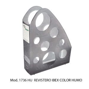 Revistero IBEX – Color Humo – Mod 1736 HU – Sablon Revistero IBEX - Color Humo - Mod 1736 HU - Sablon