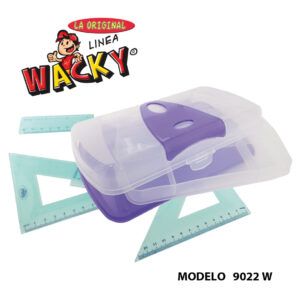 Estuche Wacky Box Air Oval – Mod 9022 W – Linea Wacky – Sablon Estuche Wacky Box Air Oval - Mod 9022 W - Linea Wacky - Sablon