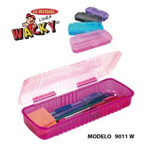Estuche Wacky Box Jr – Mod 9011 W – Linea Wacky – Sablon Estuche Wacky Box Jr - Mod 9011 W - Linea Wacky - Sablon