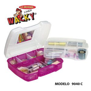 Estuche de Maquillaje Wacky Beauty Box – Mod 9040 C – Linea Wacky – Sablon Estuche de Maquillaje Wacky Beauty Box - Mod 9040 C - Linea Wacky - Sablon