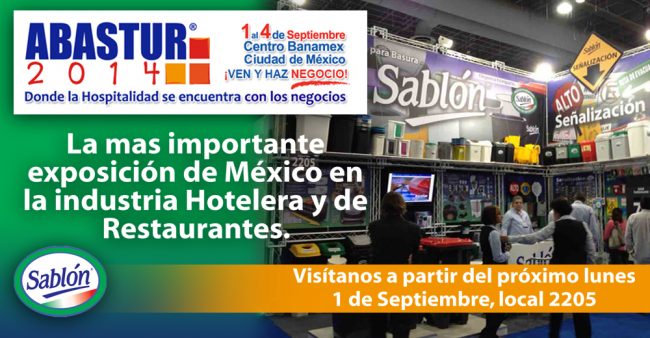 A una semana de inicar Abastur - 2014 - Sablón