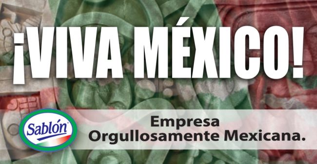 Felices Fiestas Patrias 2014 - Viva México - Sablón