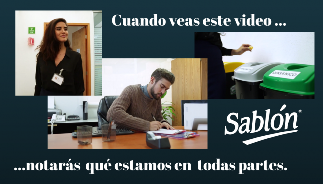 Sablón siempre cerca de ti