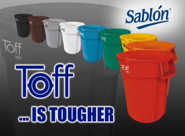 Lanzamiento TOFF el nuevo contenedor de basura de 120 litros de Sablon