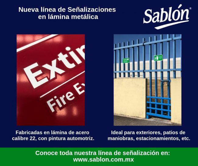 Nueva línea de señalizaciones metálicas Sablón