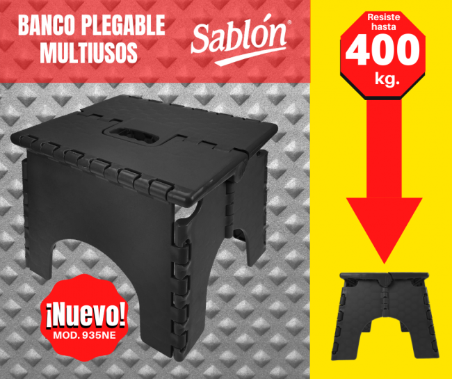 Banco Plegable multiusos