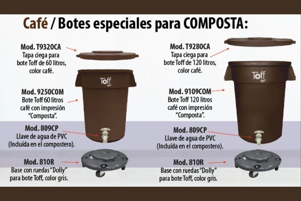 botes para composta