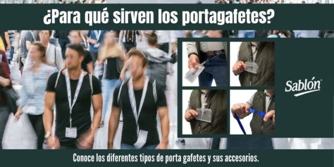 Por que me conviene usar un porta gafetes