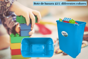 botes de basura para guardar juguetes