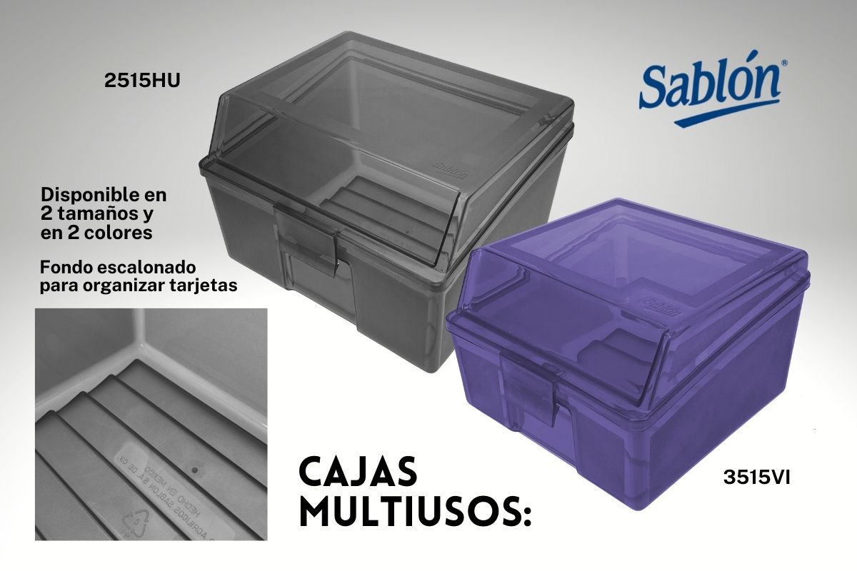 Cajas de plástico y organizadores Sablón - Sablón