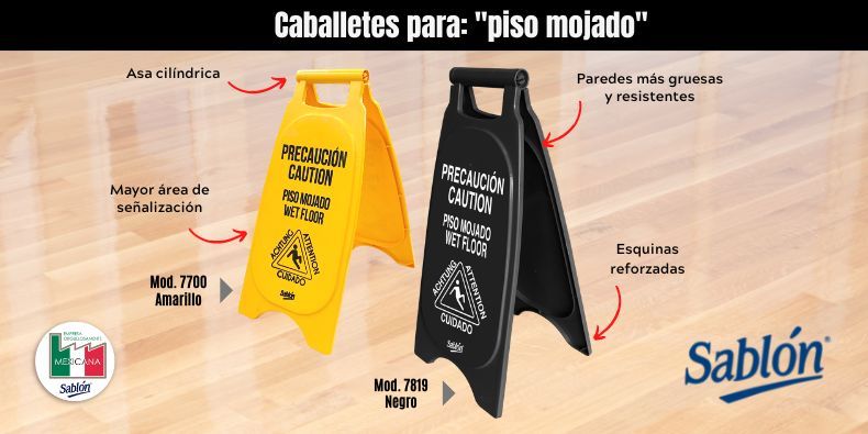 Conoce los caballetes para piso Sablon diseño mejorado mayor calidad resistencia y durabilidad