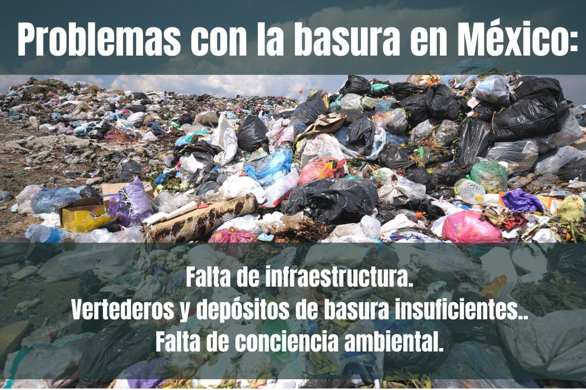 ¿cómo se origina la basura? tipos de basura problemas de basura en México